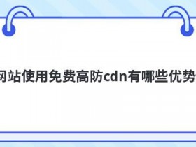 低价国内高防cdn适合哪些网站使用
