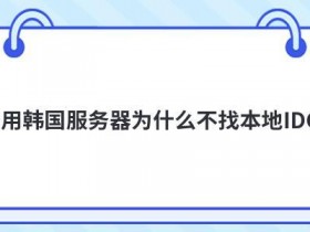 idc服务器租用选择的标准是什么