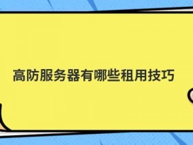 高防dns服务器租用有哪些应用场景