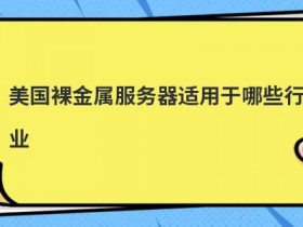 日本裸金属服务器有哪些功能特性