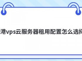日本vps服务器租用怎么选择