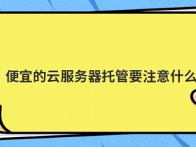 双线服务器托管的IP分为什么类型