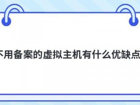 租用虚拟主机的优缺点有哪些