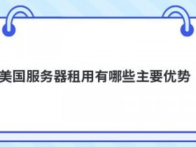 租用原生美国ip服务器有哪些优势