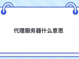 国内在线代理服务器怎么选择