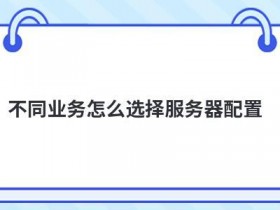 企业云服务器配置怎么选择更合适