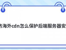 海外高防服务器cdn租用怎么测评