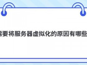 虚拟化服务器租用有哪些优缺点