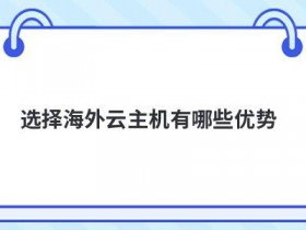 使用最便宜的海外主机有哪些优势